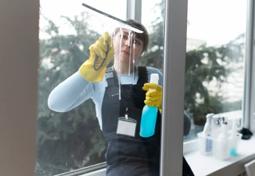 Nettoyage de vitres intérieures et extérieures à Rambucourt